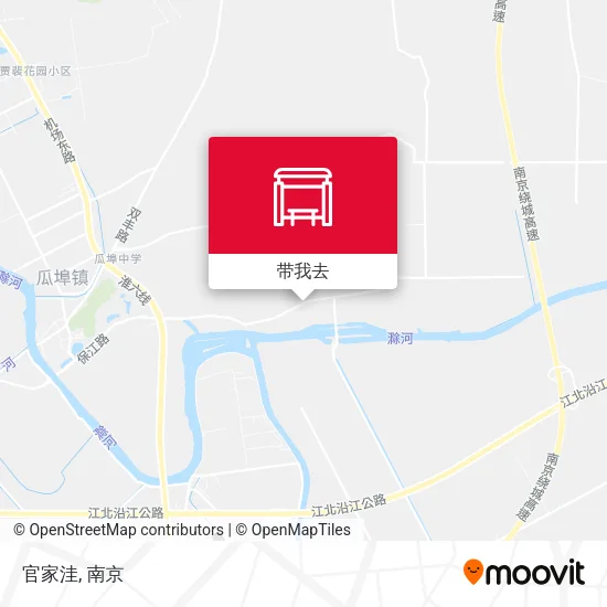 官家洼地图