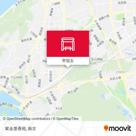 紫金墨香苑地图