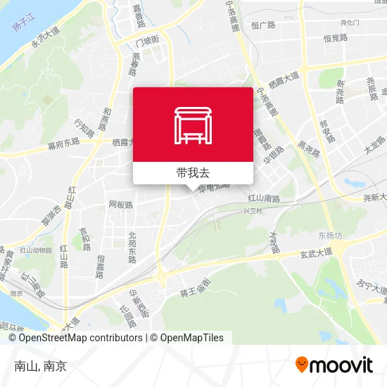 南山地图