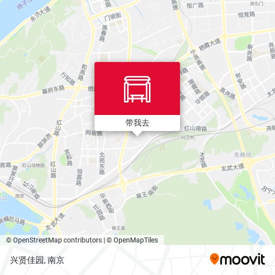 兴贤佳园地图