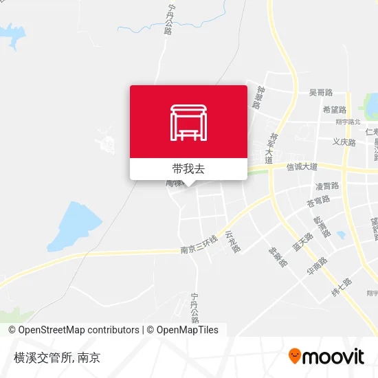 横溪交管所地图