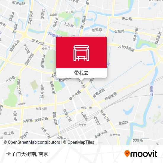 卡子门大街南地图