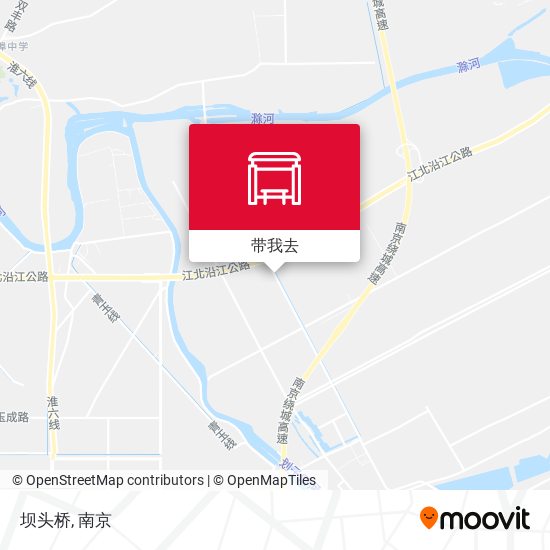 坝头桥地图