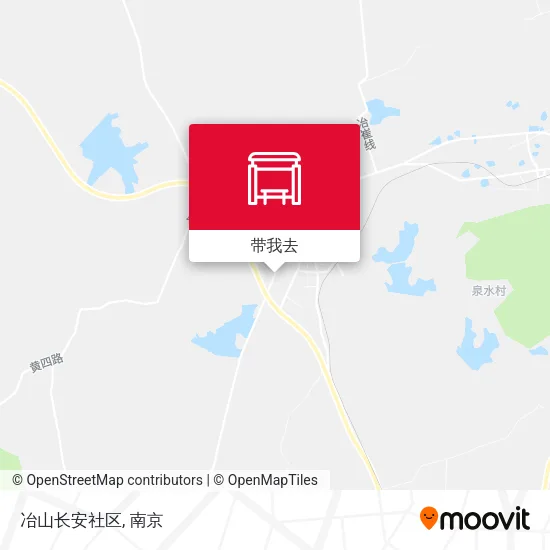 冶山长安社区地图