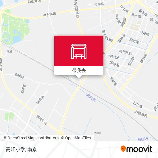 高旺小学地图