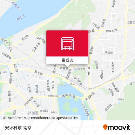 安怀村东地图