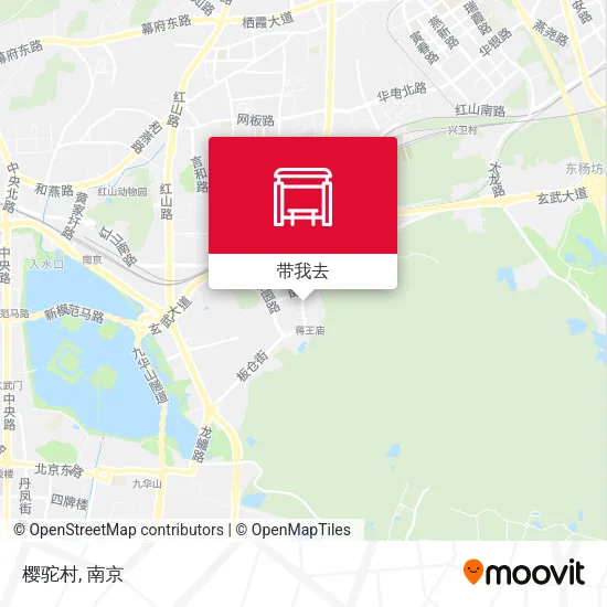 樱驼村地图