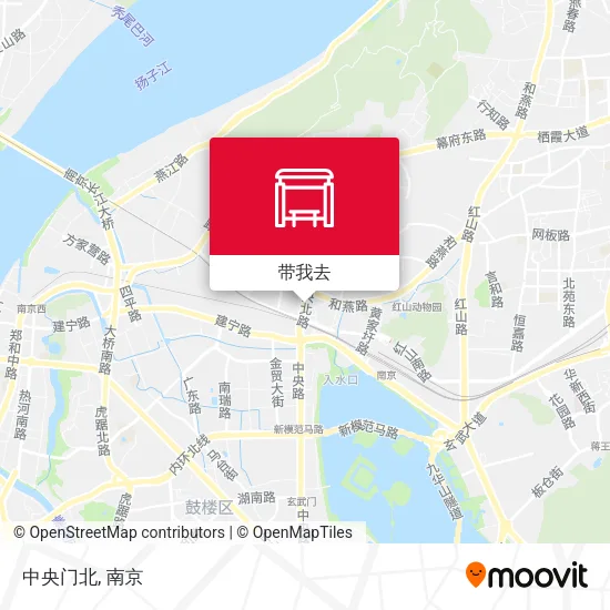 中央门北地图