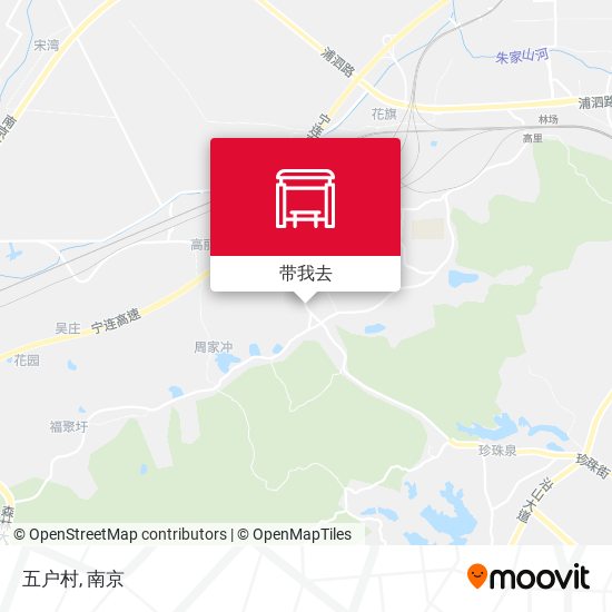 五户村地图