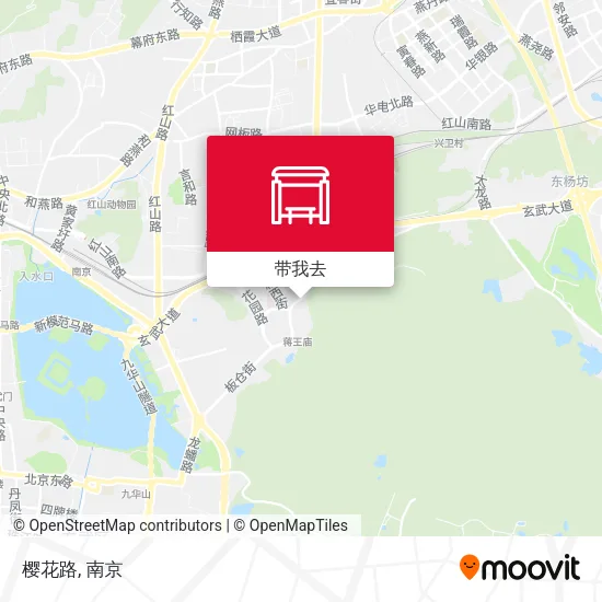 樱花路地图