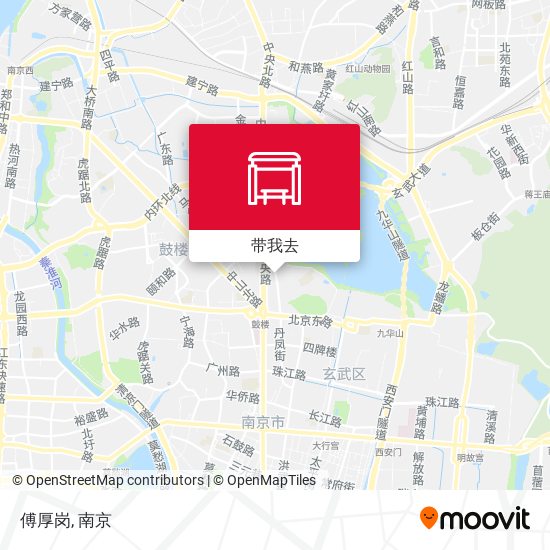 傅厚岗地图