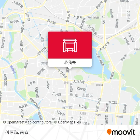 傅厚岗地图