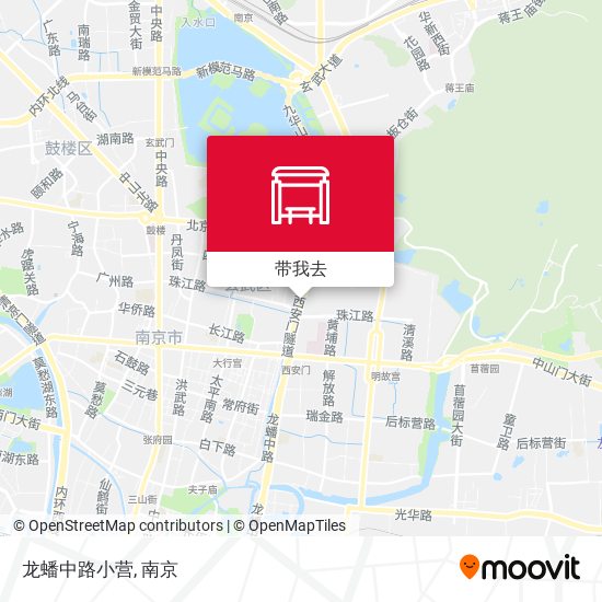 龙蟠中路小营地图