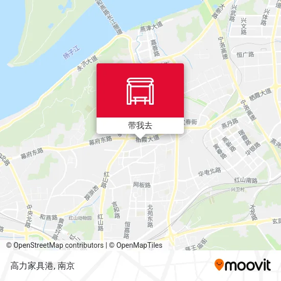 高力家具港地图