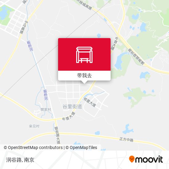 润谷路地图