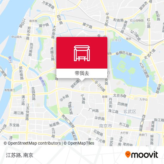 江苏路地图