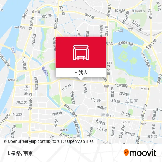玉泉路地图