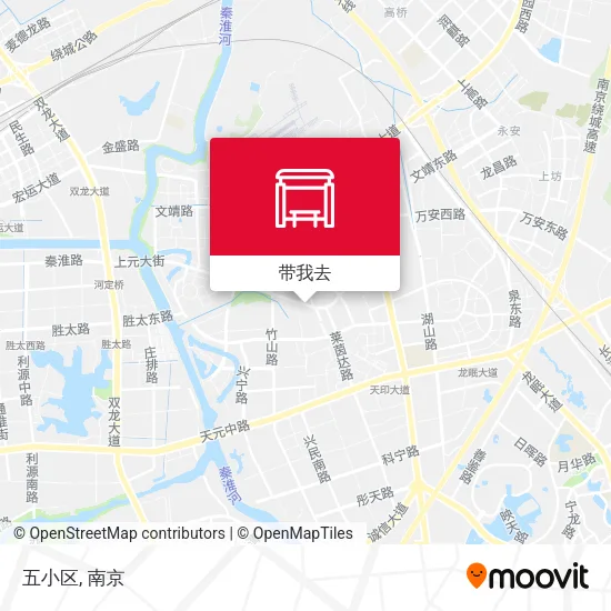 五小区地图