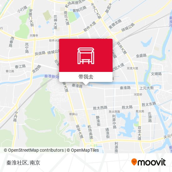 秦淮社区地图