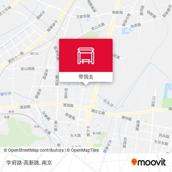 学府路·高新路地图