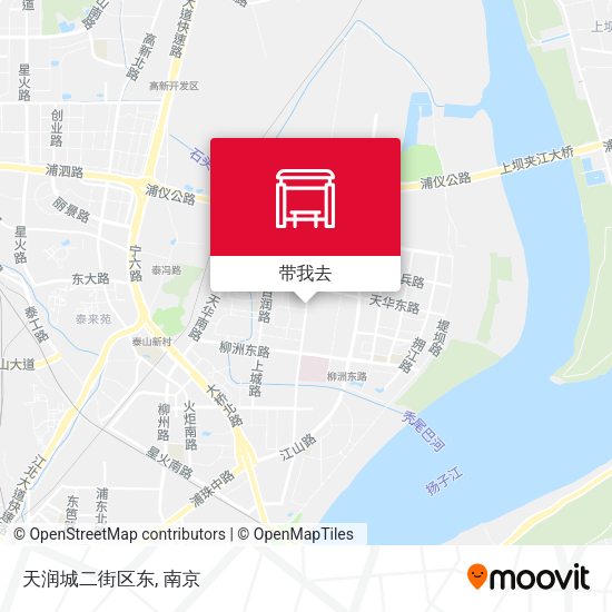 天润城二街区东地图
