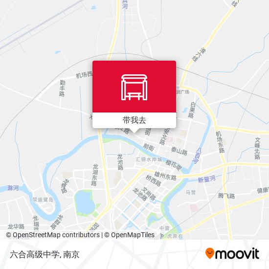 六合高级中学地图