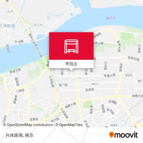 兴体路南地图