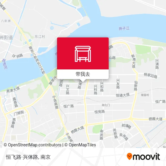 恒飞路·兴体路地图