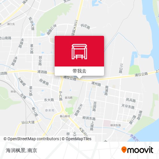 海润枫景地图