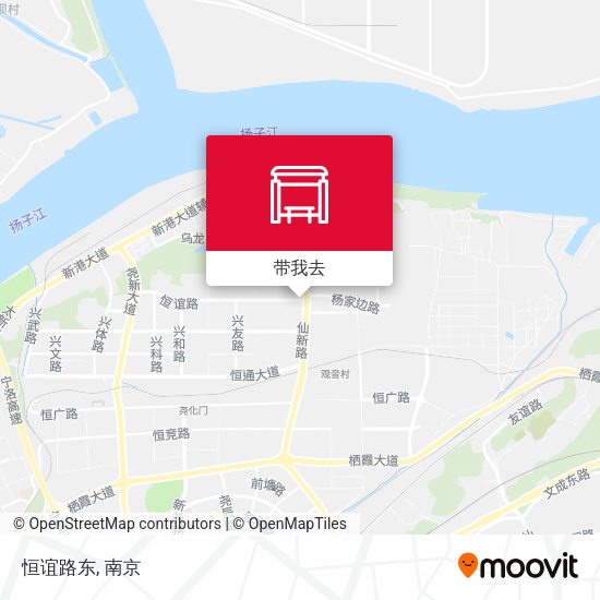 恒谊路东地图