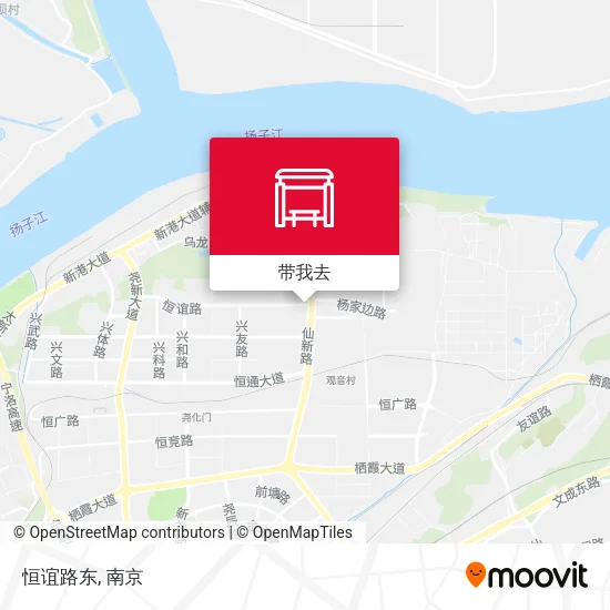 恒谊路东地图