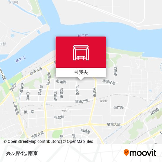 兴友路北地图