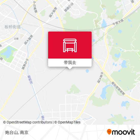 炮台山地图