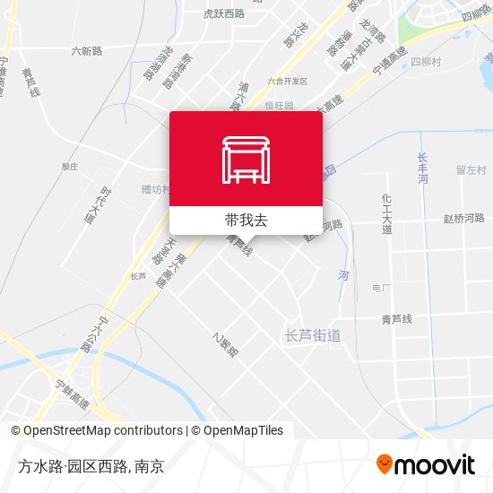 方水路·园区西路地图