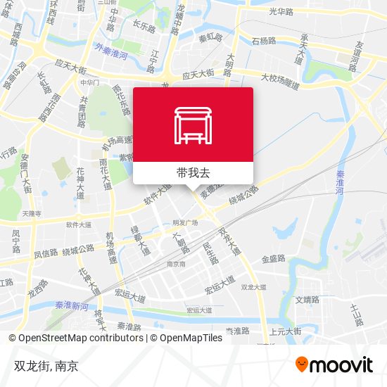 双龙街地图
