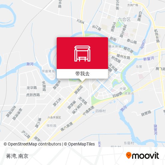 蒋湾地图