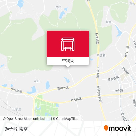 狮子岭地图