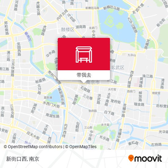 新街口西地图