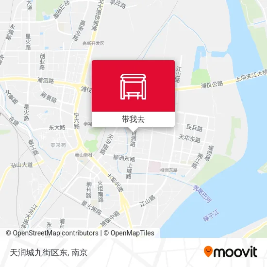 天润城九街区东地图