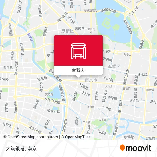 大锏银巷地图