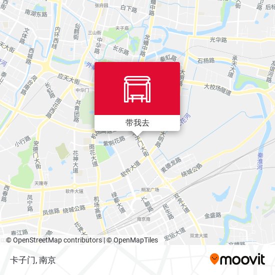 卡子门地图