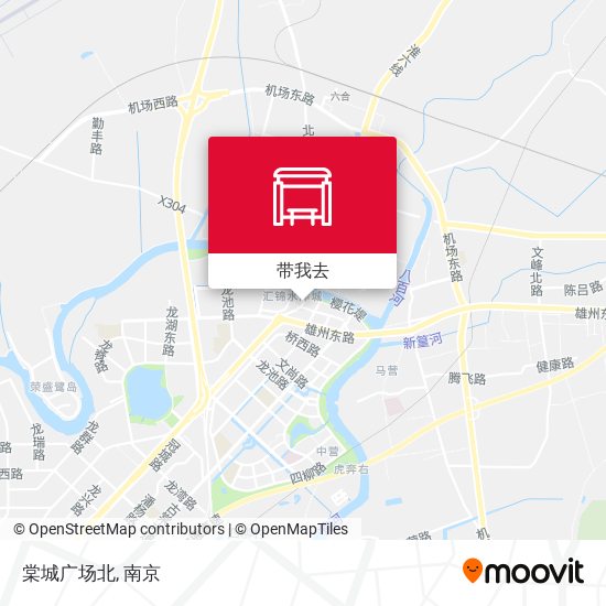 棠城广场北地图