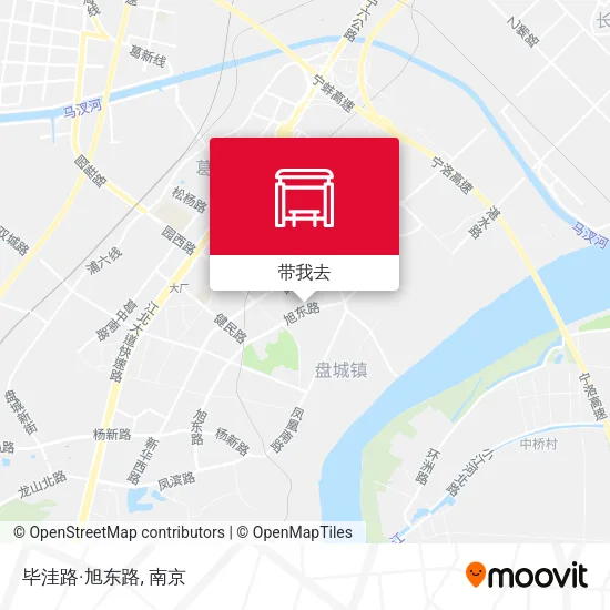 毕洼路·旭东路地图