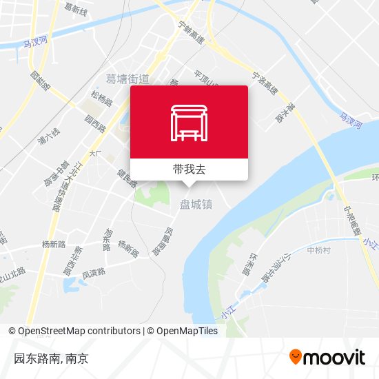 园东路南地图