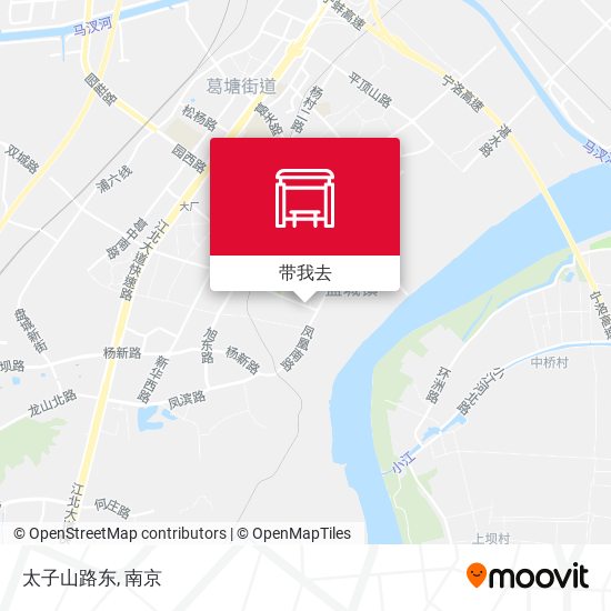 太子山路东地图