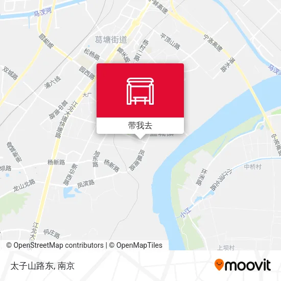 太子山路东地图