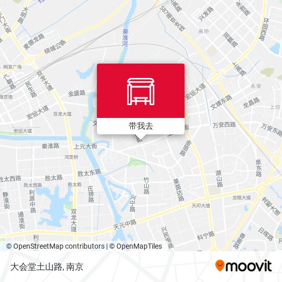 大会堂土山路地图