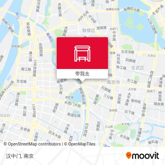 汉中门地图