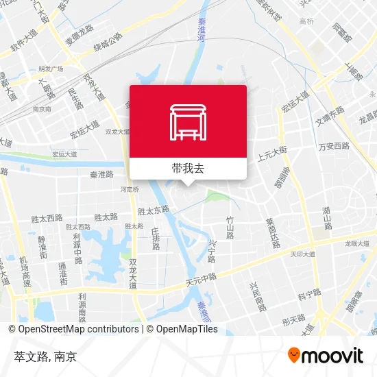 萃文路地图