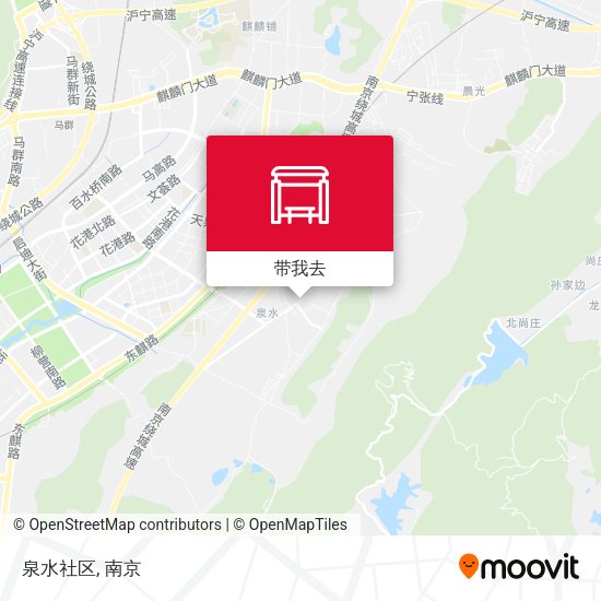 泉水社区地图